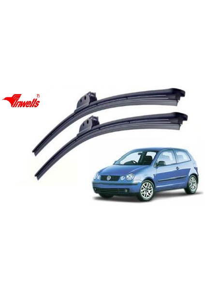 Volkswagen Polo, 2003 - 2005 / Silecek, Muz Tipi, Takım, 530mm-480mm