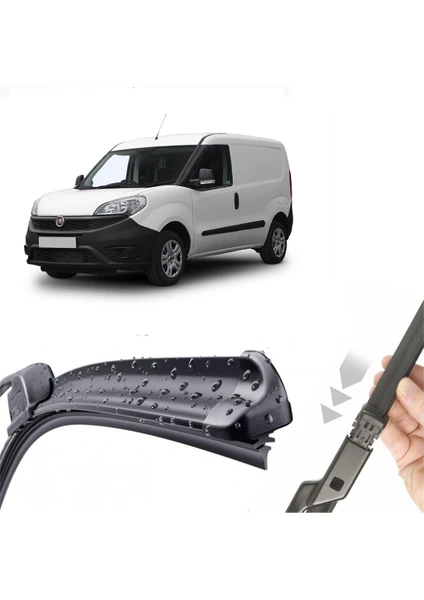 Fiat Doblo 2011-2017 600mm + 400mm Muz Silecek Takımı