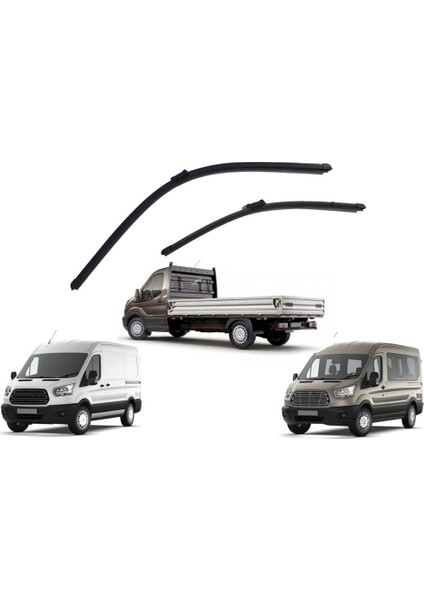 Ford Transit V362 / Silecek, Muz Tipi, Takım, 750mm+530mm