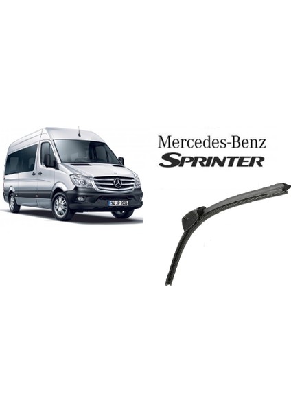 Mercedes Sprinter 2007-2014 Muz Silecek Takımı 650mm + 600mm