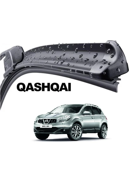 Nissan Qashqai +2 2007-2013 Muz Silecek Takımı 600mm + 380mm