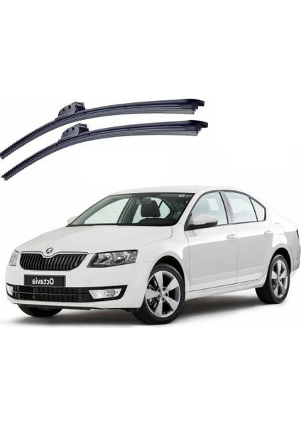 Skoda Octavia 2013-2017 Muz Silecek Takımı 600mm + 480mm