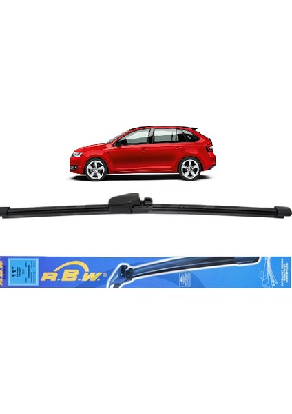 Skoda Rapid Spaceback (NH1), 2012 - 2017 / Arka Silecek, 400mm