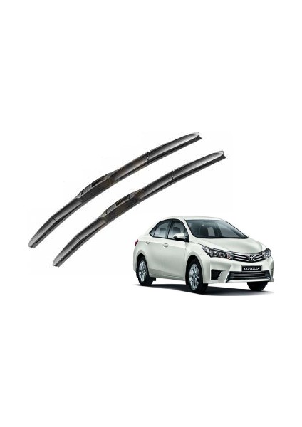 Toyota Corolla E18 2013-2017 Hybrid Silecek Takım 650mm + 350mm