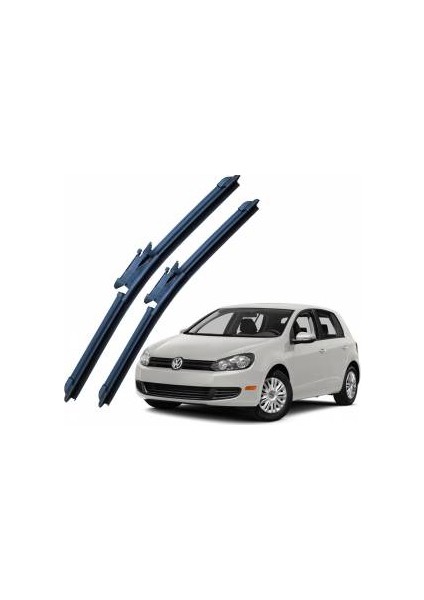 Volkswagen Golf V HB, 2006 - 2009 / Silecek, Muz Tipi, Takım, 600mm+480mm