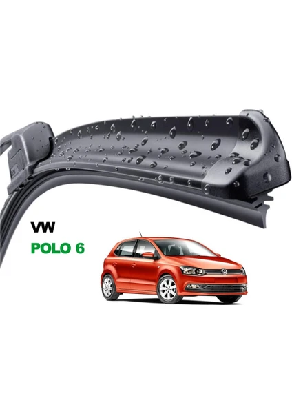 Volkswagen Polo 2009-2017 Muz Silecek Takımı 600mm + 400mm