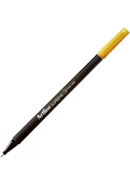 Supreme Fine Pen (0.4 mm) Kalem Krom Sarı