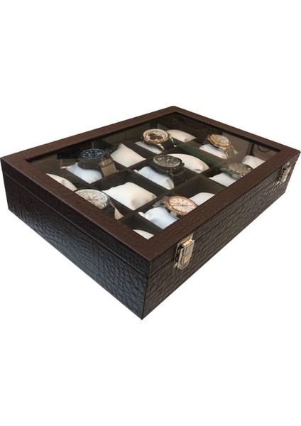 Saat Kutusu 15'li Kroko Kahve