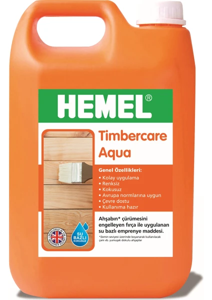 Hemel Timbercare Aqua Emprenye 1Litre Şeffaf