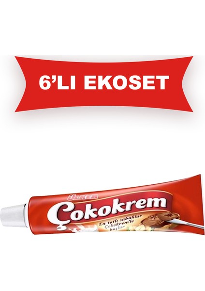 Çokokrem Tüp 40gr 6'Lı Set