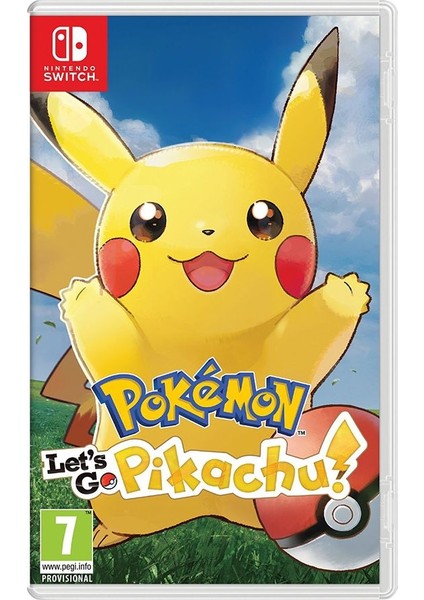 Pokémon: Let's Go, Pikachu! Nintendo Switch Oyun