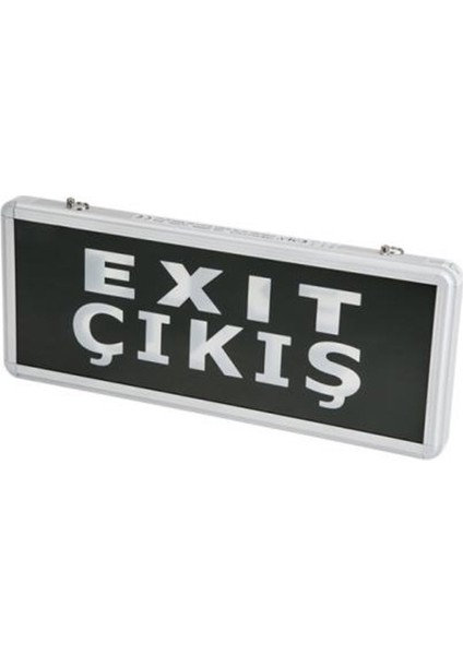 Ct-9175 Exıt Çıkış Armatürü Ledli 3 Saat Akülü Exıt Çıkış Yazılı