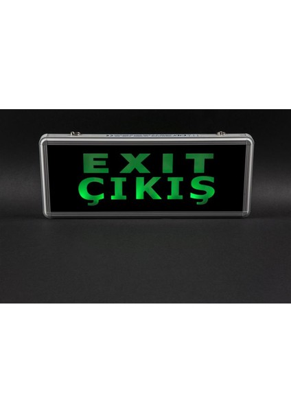 Ct-9175 Exıt Çıkış Armatürü Ledli 3 Saat Akülü Exıt Çıkış Yazılı fiyatları