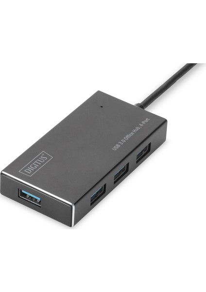 4 Port Usb 3.0 Hub, 5V/2A Güç Adaptörü Alüminyum