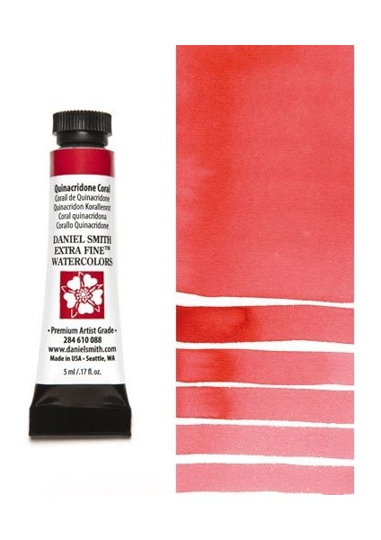 Extra Fine Tüp Sulu Boya 5 Ml S2 Quinacridone Coral