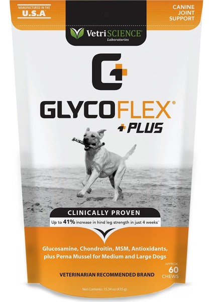 Vetriscience Glycoflex Plus Köpek Eklem Destekleyici 60 Tablet