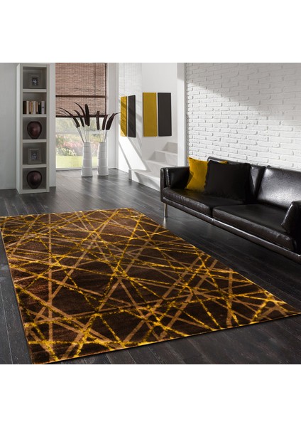 Halı Gold 80x300 cm G3167 Bej Modern Halı