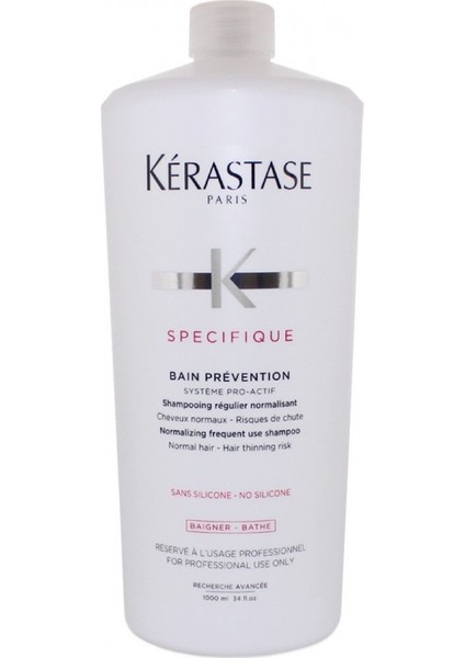 Specifique Bain Prevention-Normal Saçlar İçin Dökülme Önleyici Şampuan 1000ml