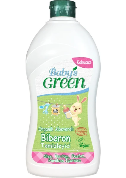 Baby's Green Organik Aloe veralı Biberon Temizleyici Deterjanı - Kokusuz