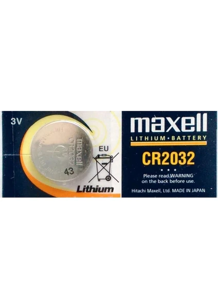 Cr2032 Pil Lithium