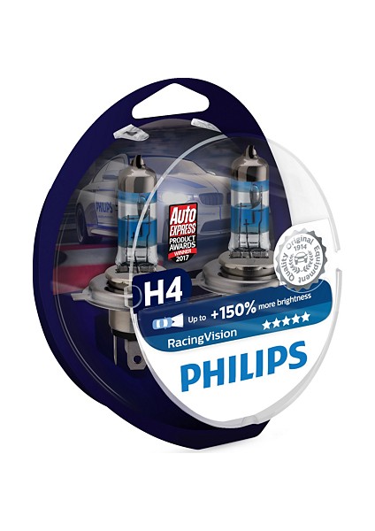 H4 Tip Racing Vision %150 Fazla Işık Ampül Seti 106209