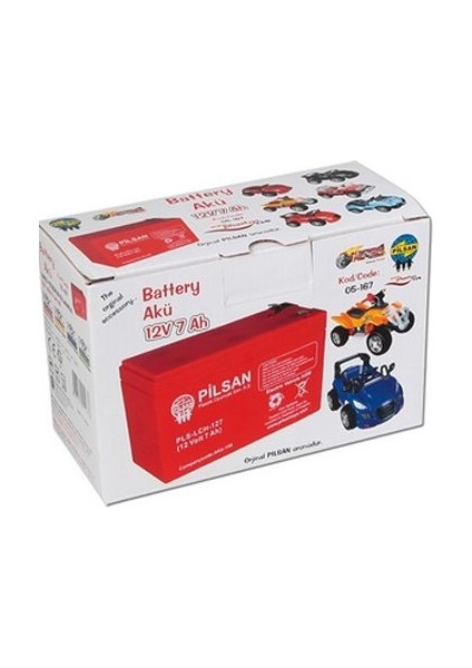 12V. 7Ah Akü fiyatları