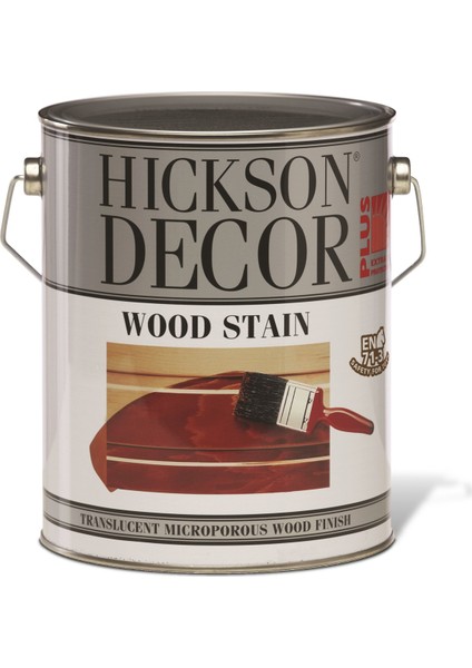 Hickson Dekor Plus Wood Stain Chestnut 1 Lt Ahşap Boyası Sovent Bazlı