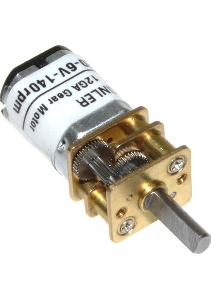 6V 140Rpm 12mm Redüktörlü Dc Motor