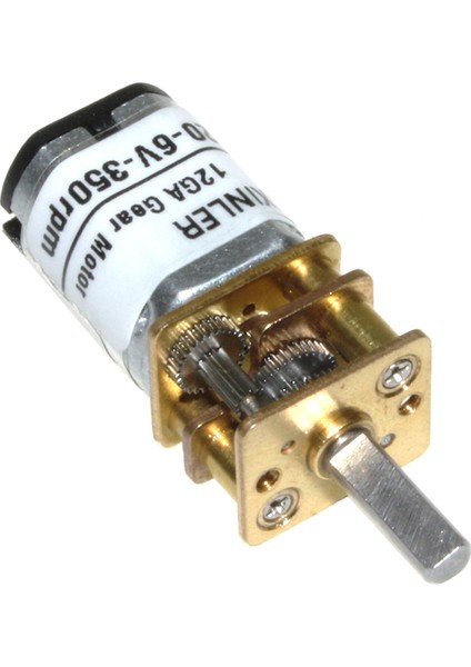 6V 350Rpm 12mm Redüktörlü Dc Motor