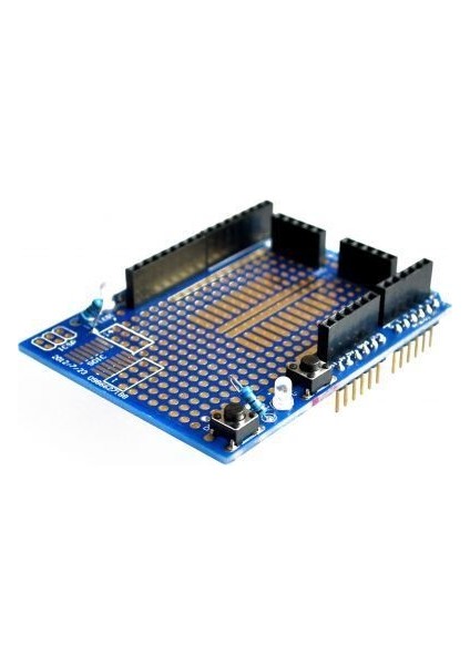 Mini Breadboardlu Arduino UNO R3 Proto Shield Kiti
