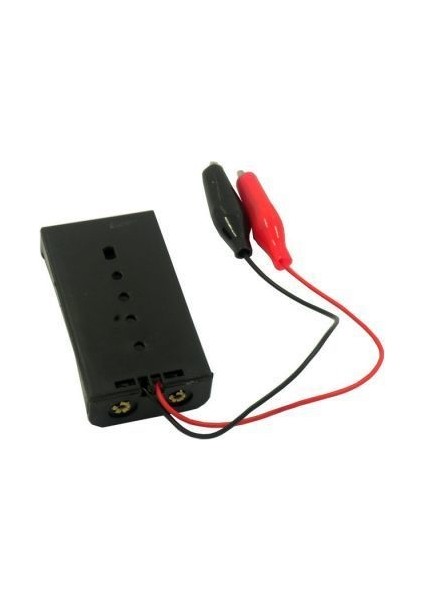 2'li AA Pil Yuvası - Krokodil Uçlu fiyatları