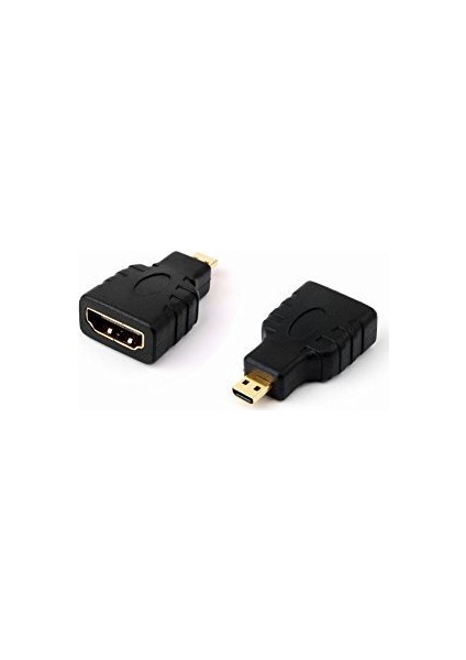 HDMI Dişi A Tipinden Micro Erkek HDMI D Tipine Çevirici