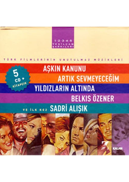 Yeşilçam Şarkıları - 5 Cd Box Set