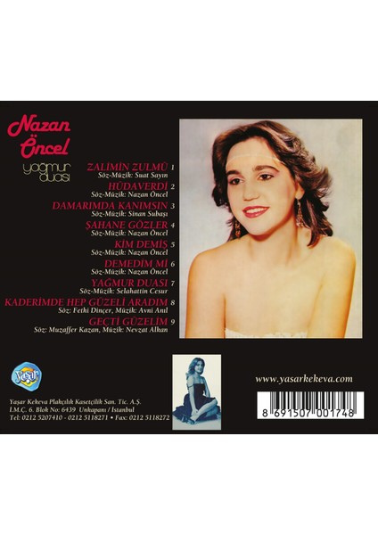 Nazan Öncel - Yağmur Duası - Cd