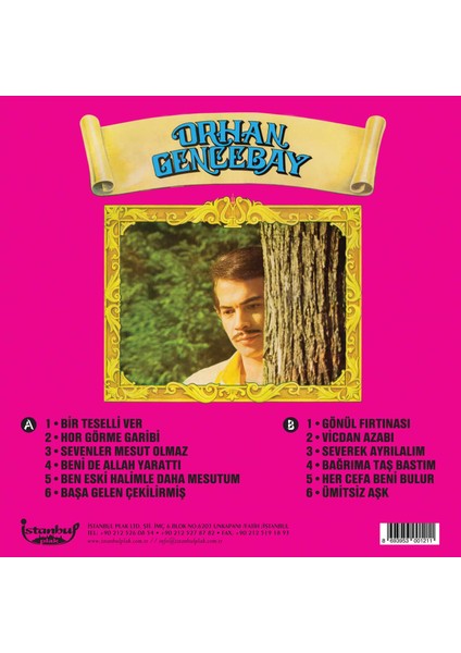 Orhan Gencebay - Bir Teselli Ver (Plak)