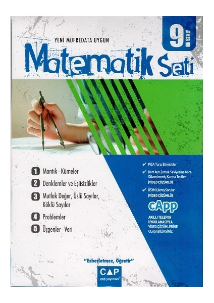 Çap Yayınları 9. Sınıf Matematik Seti