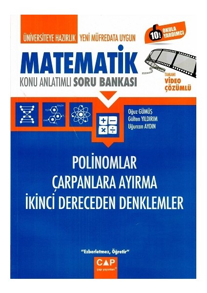 Polinomlar Çarpanlara Ayırma İkinci Derece Denklemler