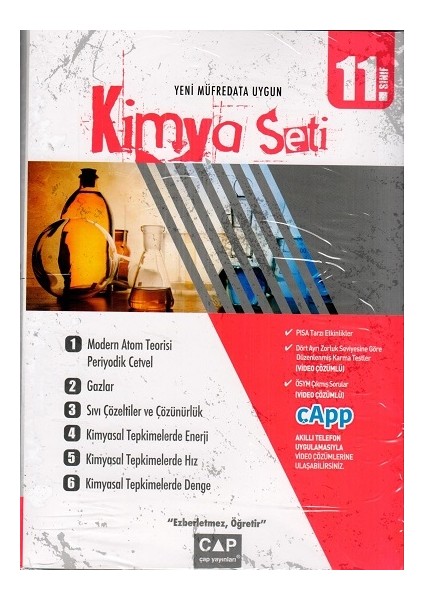 11. Sınıf Kimya Seti