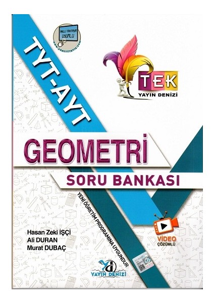 Yayın Denizi Yayınları TYT AYT Tek Serisi Video Çözümlü Geometri Soru Bankası