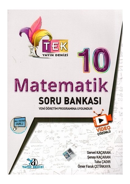 10.Sınıf Tek Serisi Video Çözümlü Matematik Soru Bankası