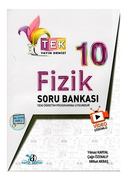 10.Sınıf Tek Serisi Video Çözümlü Fizik Soru Bankası