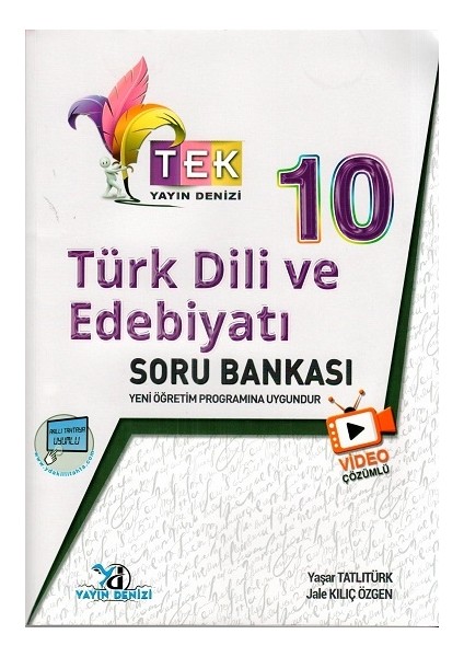 10.Sınıf Tek Serisi Video Çözümlü Türk Dili ve Edebiyatı Soru Bankası