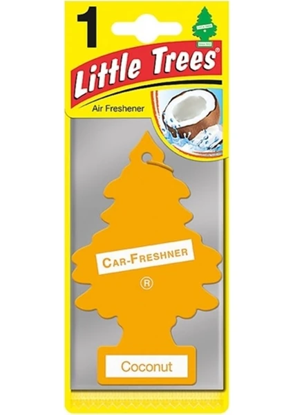 Little Trees Coconut Car Freshener Hindistan Cevizi Asma Oto Koku