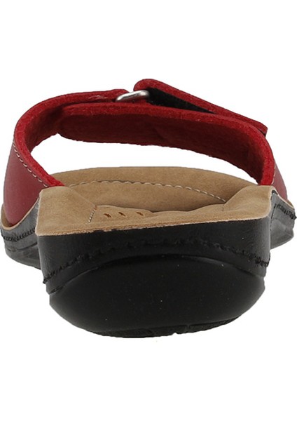 9808-15 Kırmızı Günlük Yürüyüş Jelli Kadın Terlik indirimleri