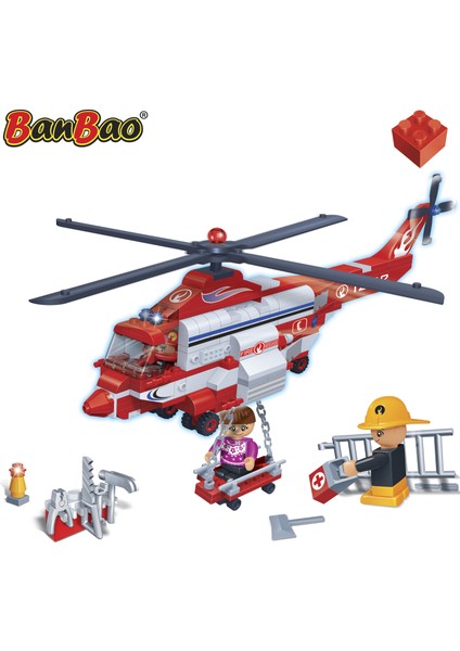 İtfaiye Helikopteri 272 Parça