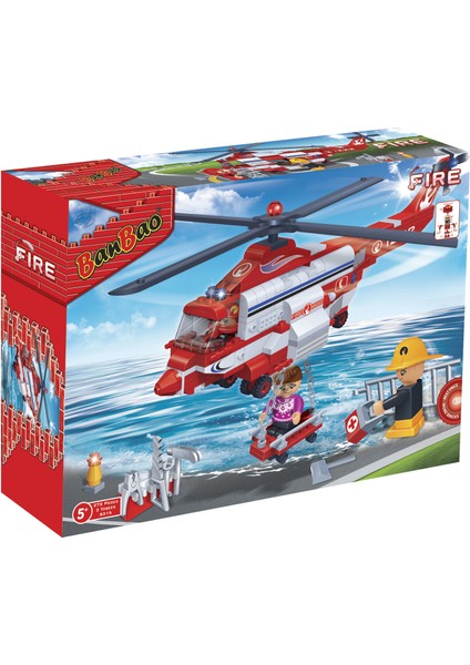 İtfaiye Helikopteri 272 Parça modelleri