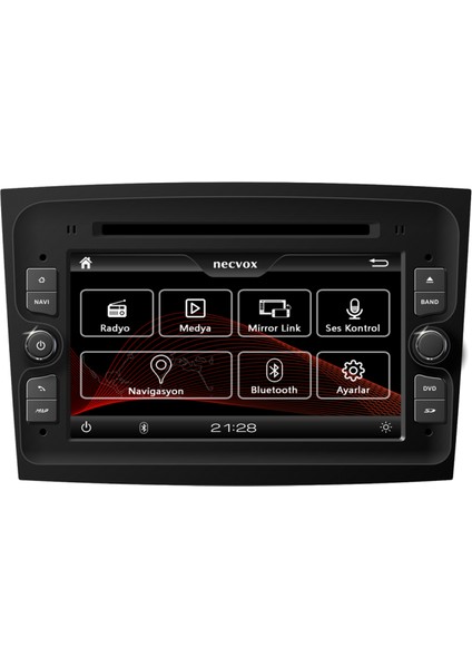 DVA-S99123 Fiat Doblo Navigasyon ve Multimedya Sistemi