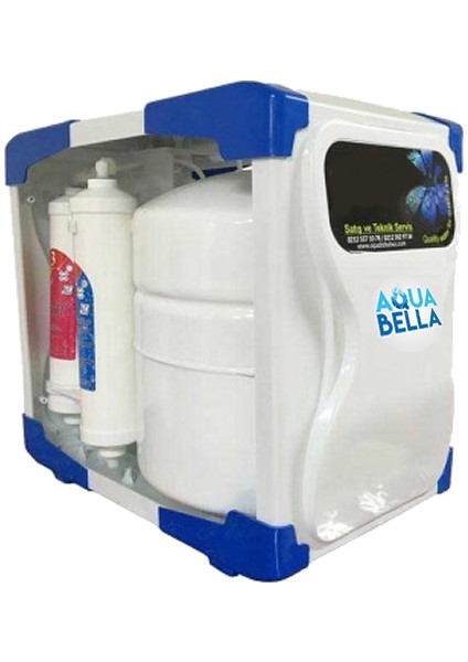 Aqua Bella 80 GPD Membran Filtreli Nano Teknoloji 8 Aşamalı Alkalin++