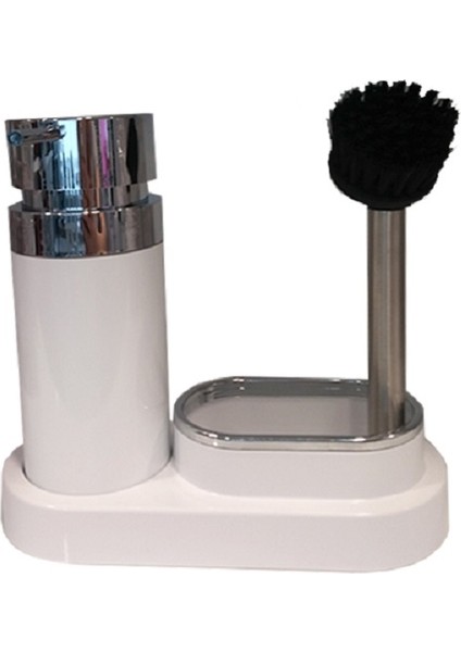 Polen Sıvı Sabunluk Beyaz M-E43-01