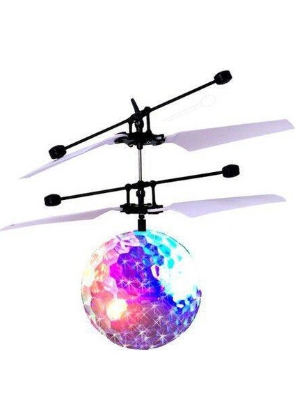 Drone El Sensörlü Uçan Top Drone Renki Işıklı Uçan Top Helikopter Sensörlü Şarjlı